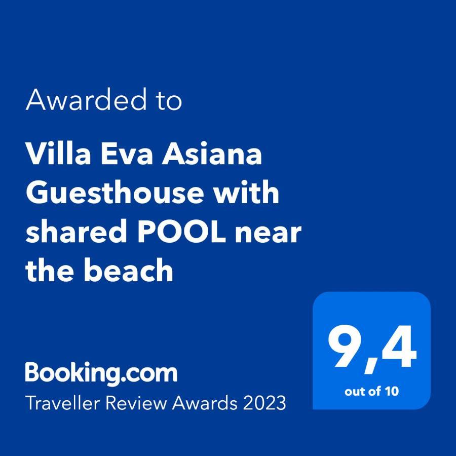 בניסה Villa Eva Asiana Guesthouse With Shared Pool מראה חיצוני תמונה
